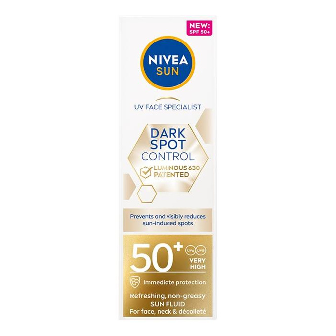 Sun Spot Control Luminous 630® odświeżający fluid przeciwsłoneczny do twarzy SPF50+ 40 ml