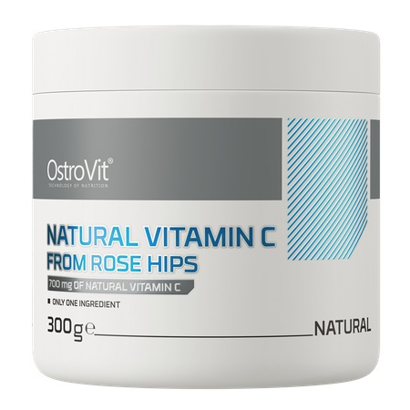OstroVit Naturalna Witamina C z Dzikiej Róży, 300 g