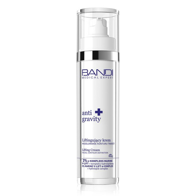 Bandi Medical Expert Anti Gravity Liftingujący krem modelujący kontur twarzy, 50 ml