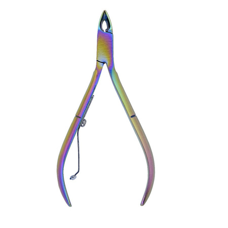 Professional Cuticle Nippers cążki do skórek 5mm Rainbow