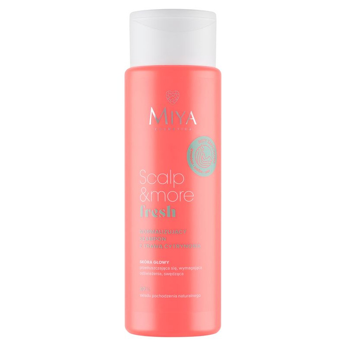 Miya SCALP&MORE Fresh – Szampon normalizujący, 300 ml