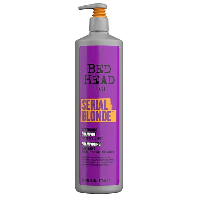 Bed Head Serial Blonde Shampoo szampon do zniszczonych włosów blond 970 ml