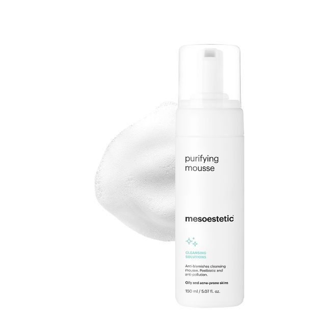 mesoestetic Purifying Mousse Pianka oczyszczająca do twarzy, 150 ml