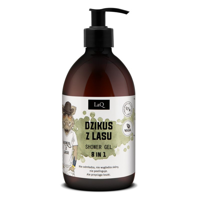 LaQ DZIKUS Z LASU żel pod prysznic, 500 ml