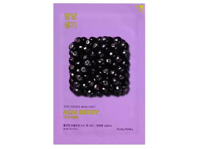 Holika Holika Pure Essence Mask Sheet - Acaiberry 23 ml