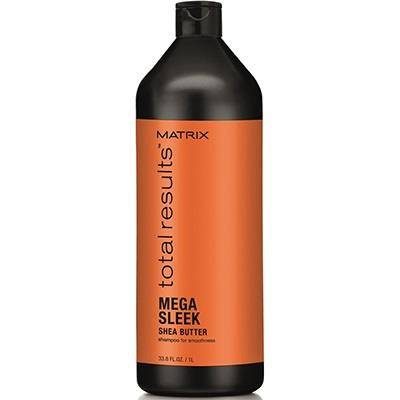 Total Results Mega Sleek Shea Butter Shampoo szampon do włosów z masłem shea 1000ml