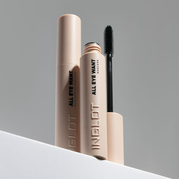 INGLOT Wodoodporny tusz do rzęs All Eye Want, 8,5 ml