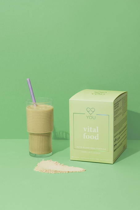 YOU Vital Food Nutri Blend Vege Formula - Odżywka białkowa - Wanilia, 350 g