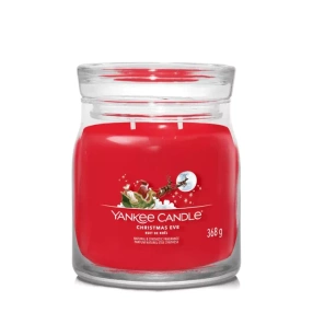 Yankee Candle Signature – Świeca średnia Christmas Eve, 368 g