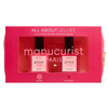Manucurist Green Jelly Kit zestaw 2 lakiery Jelly w kosmetyczce, 2 x 15 ml
