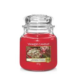 Yankee Candle - Słoik średni Peppermint Pinwheels