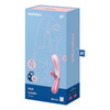 Satisfyer Hot Lover, stymulator intymny, różowy