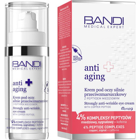 BANDI MEDICAL EXPERT ANTI-AGING Krem pod oczy silnie przeciwzmarszkowy z peptydem miedziowym