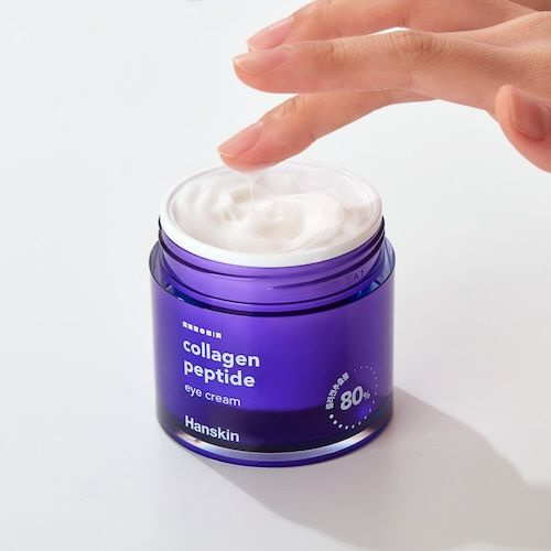 Hanskin Collagen Peptide Krem do twarzy i pod oczy z peptydami kolagenowymi, 80 ml
