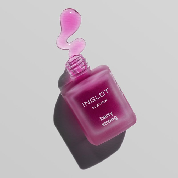 INGLOT Odżywka do paznokci Berry Strong Playinn 28, 15 ml