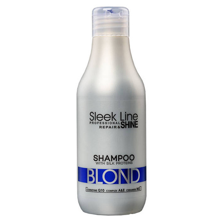 Sleek Line Blond Shampoo szampon do włosów blond zapewniający platynowy odcień 300 ml