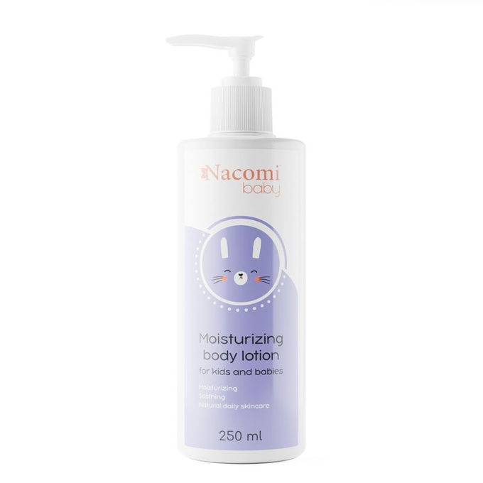 Nacomi Baby Emulsja nawilżająca dla dzieci i niemowląt, 250 ml