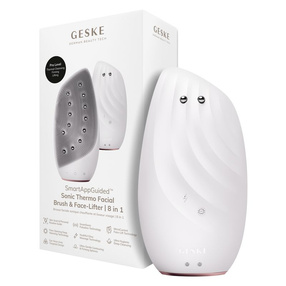 GESKE Szczoteczka soniczna do twarzy - Sonic Thermo Facial Brush & Face-Lifter 8 in 1