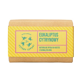 4 Szpaki Mydło w kostce Eukaliptus Cytrynowy