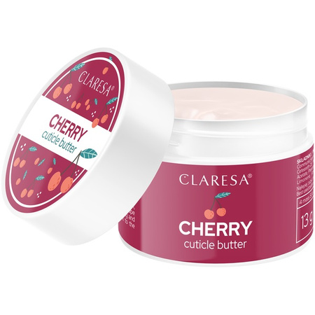 Claresa Cuticle Butter masełko do skórek Cherry 13g