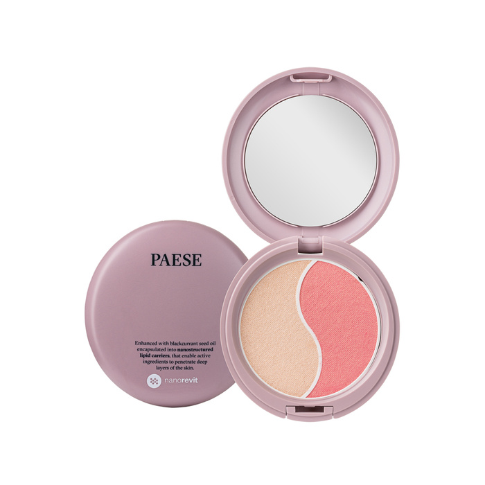 Paese Puder rozświetlający do twarzy Glow Duo Effect POIR.03.02.02