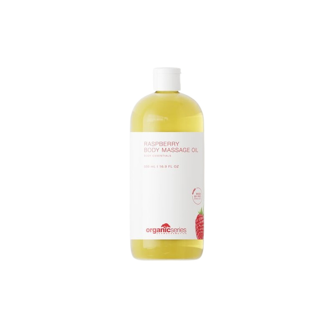 Organic Series Olej do masażu ciała Malinowy, 500 ml