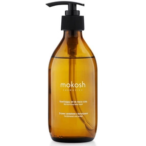 MOKOSH Nawilżający żel do mycia ciała „Drzewo sandałowe z bursztynem”