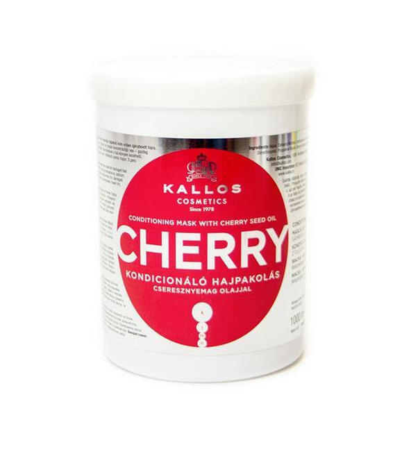 Cherry Conditioning Mask With Cherry Seed Oil kondycjonująca maska z olejem z pestek czereśni do włosów zużytych 1000ml