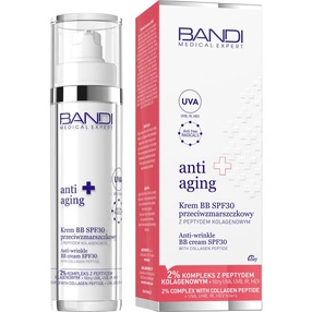BANDI MEDICAL EXPERT ANTI-AGING Krem BB SPF30 przeciwzmarszkowy z peptydem kolagenowym