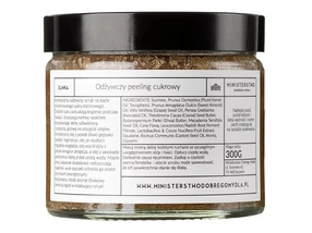 MINISTERSTWO. Śliwka - Odżywczy peeling cukrowy, 300 g