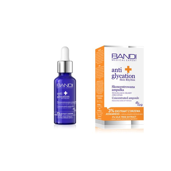 Bandi Anti Glycation Skin Rhythm - Skoncentrowana ampułka redukująca oznaki zmęczenia, 30 ml
