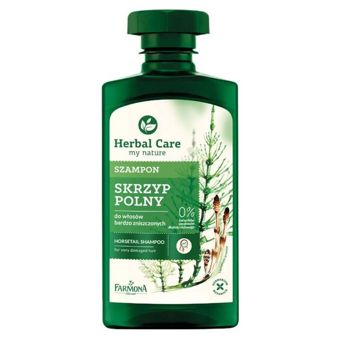 Herbal Care Skrzyp Polny szampon do włosów bardzo zniszczonych 330 ml