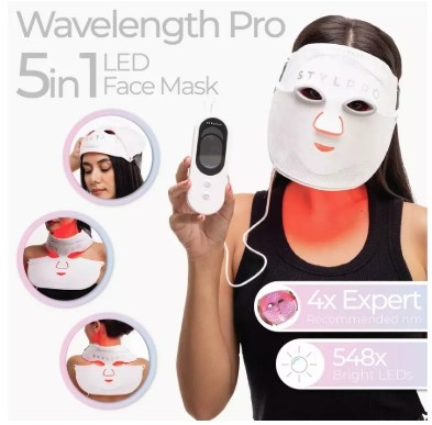 STYLPRO Wavelength Pro LED Mask 5-in-1, maska LED, 548 diod