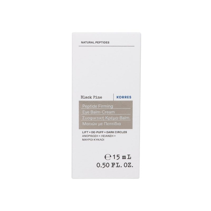 Korres Black Pine Peptydowy Ujędrniający balsam po oczy, 15 ml