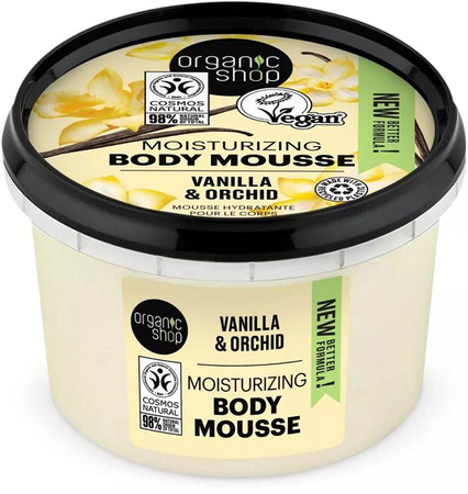 Moisturizing Body Mousse nawilżający mus do ciała Vanilla & Orchid 250 ml