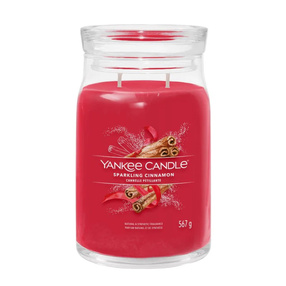 Yankee Candle SPARKLING CINNAMON - Świeca duża 567 g
