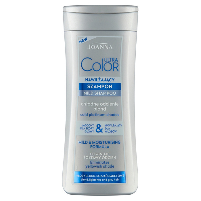 Ultra Color nawilżający szampon chłodne odcienie blond 200 ml