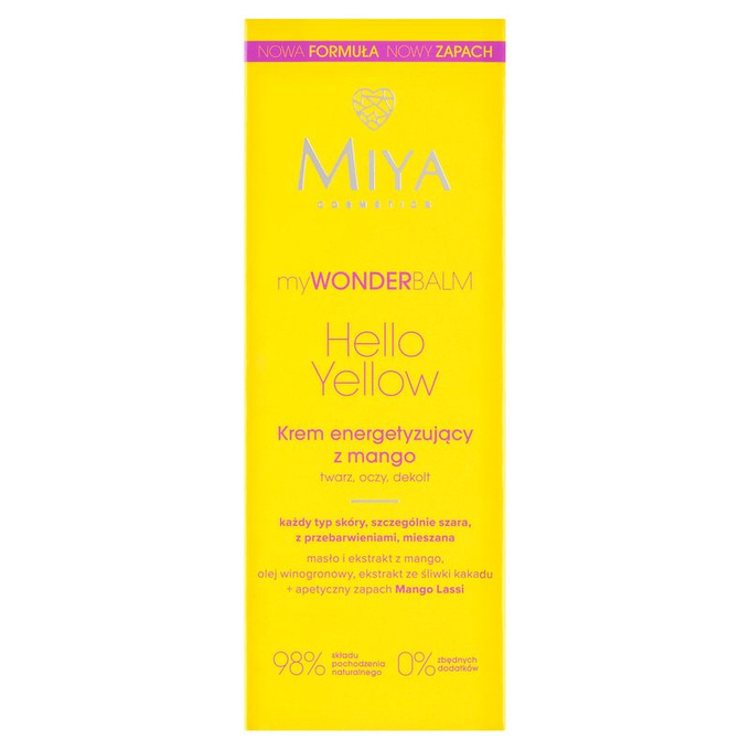 Miya myWONDERBALM - Krem energetyzujący z mango, 75 ml