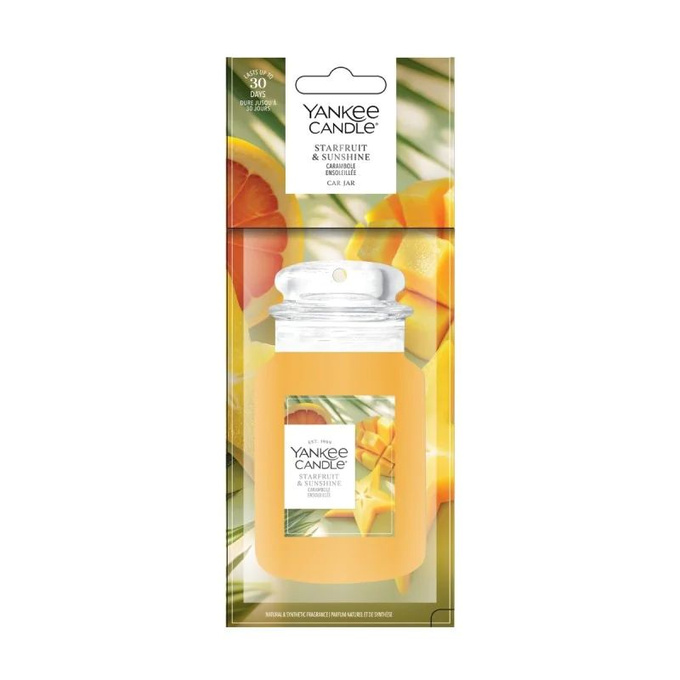 Yankee Candle Car Jar Zapach do samochodu Starfruit & Sunshine