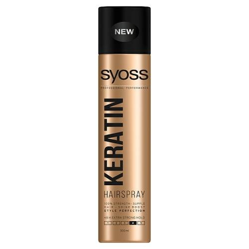 Keratin Hairspray lakier do włosów w sprayu Extra Strong 300 ml