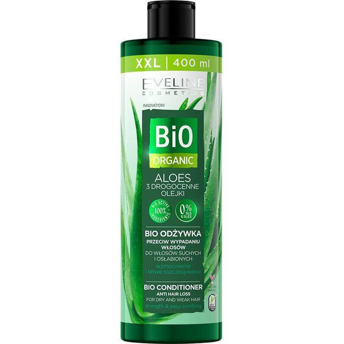 Eveline Bio odżywka przeciw wypadaniu aloes 400 ml