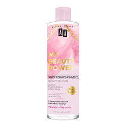 My Beauty Power supernawilżający balsam do ciała Opuncja + Rose Glow 400 ml