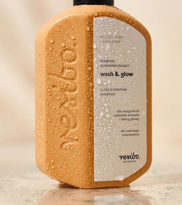 Resibo Wash&Glow Szampon ultranawilżający, 250 ml