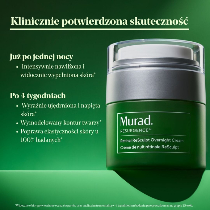 MURAD Retinal ResCulpt Overnight Cream Krem na noc z Retinalem, 50 ml