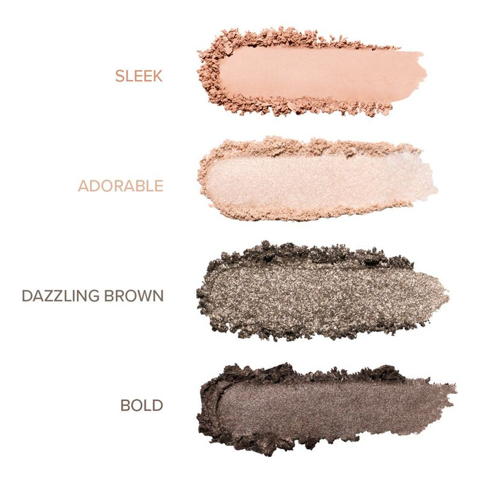 Dear Dahlia Dream Velvet Eyeshadow Palette - Heartwarming, 5,1 g