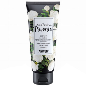 Anwen Odżywka do każdej porowatości włosów Humektantowa Piwonia, 200  ml