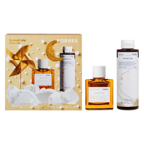Korres Zestaw White Tea Zapach EDT + Żel pod prysznic