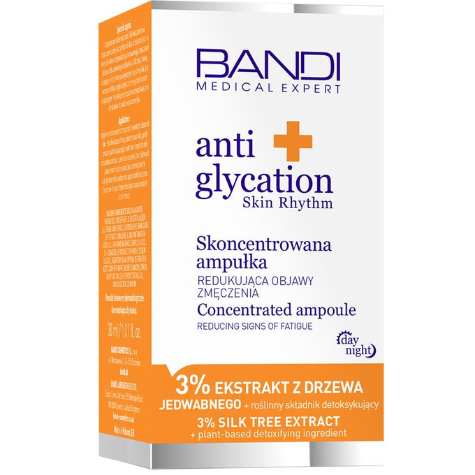 Bandi Anti Glycation Skin Rhythm - Skoncentrowana ampułka redukująca oznaki zmęczenia, 30 ml