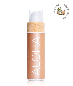 Cocosolis ALOHA Organiczny olejek do ciała i opalania - kokosowy, 200 ml