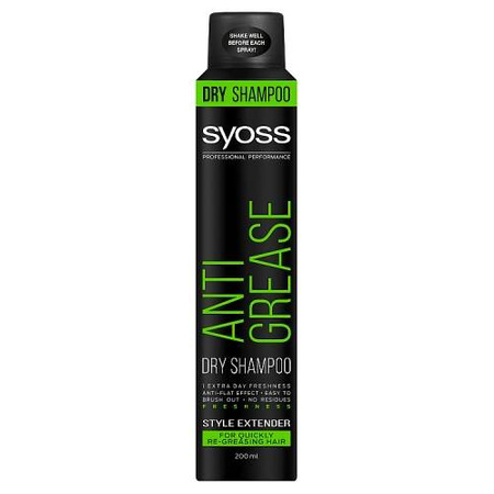 Anti Grease Dry Shampoo suchy szampon do włosów szybko przetłuszczających się 200 ml